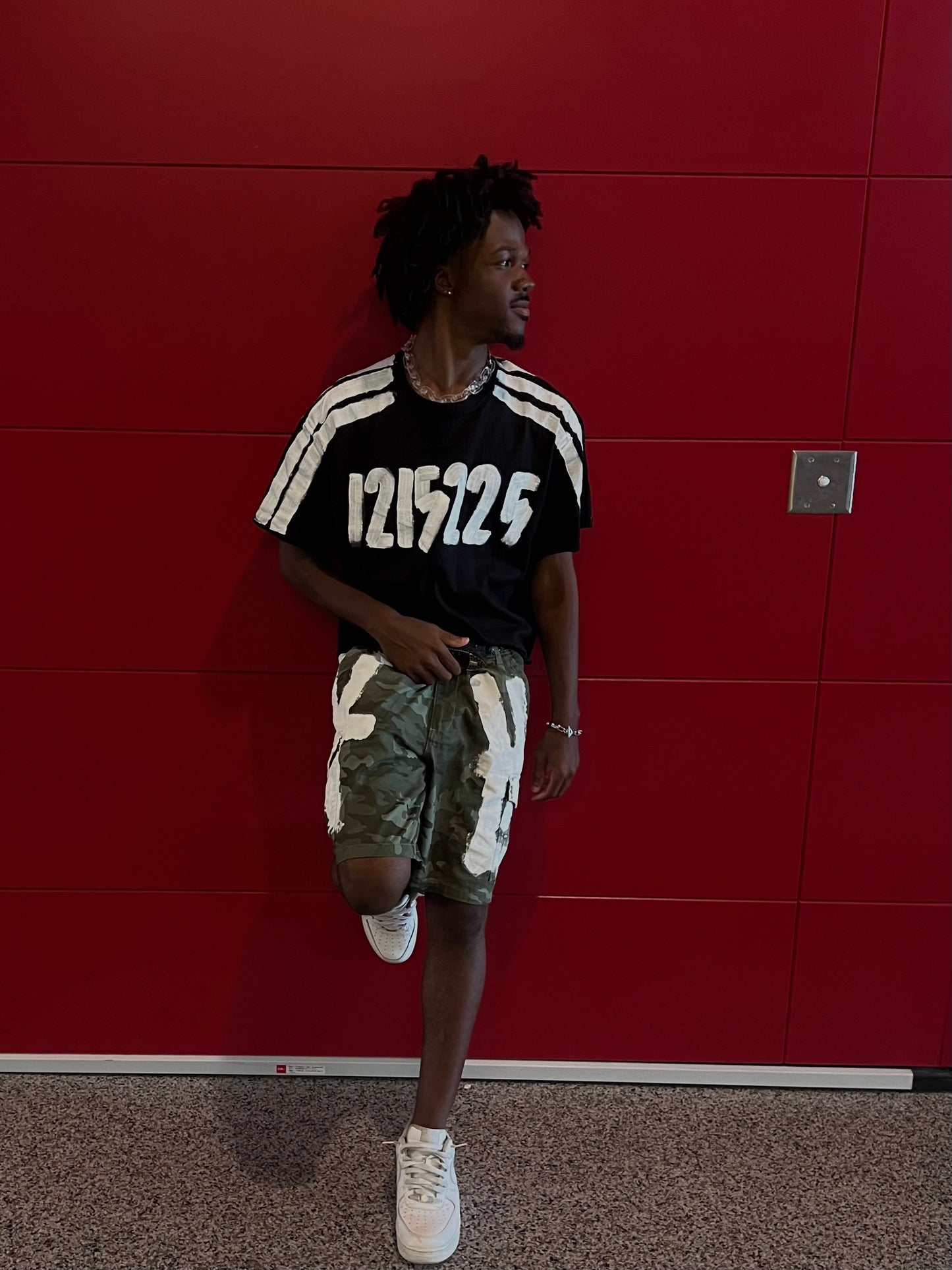 “STRIKE!” CAMO SHORTS