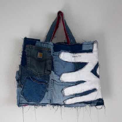 LW “TOO MUCH DENIM” WNDRTOTE