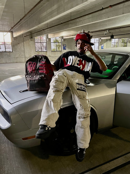 LOVEWNDR “LOST + FOUND” CARGO PANTS
