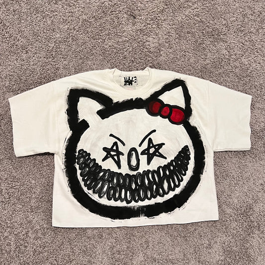 LW HELLNO KITTY TEE