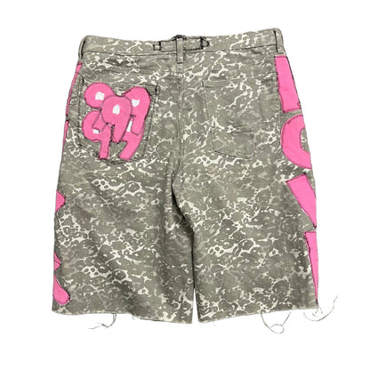 LW UNIVERSITY CAMO SHORTS