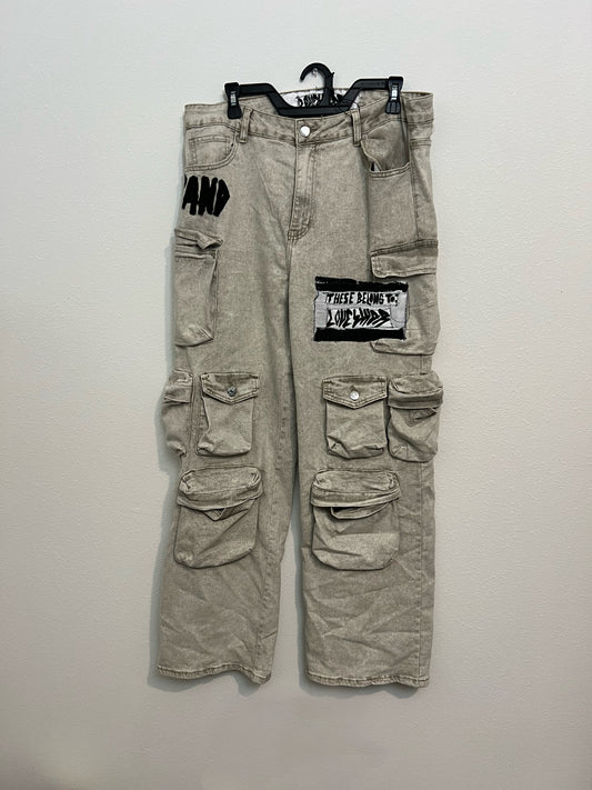 LOVEWNDR “LOST + FOUND” CARGO PANTS